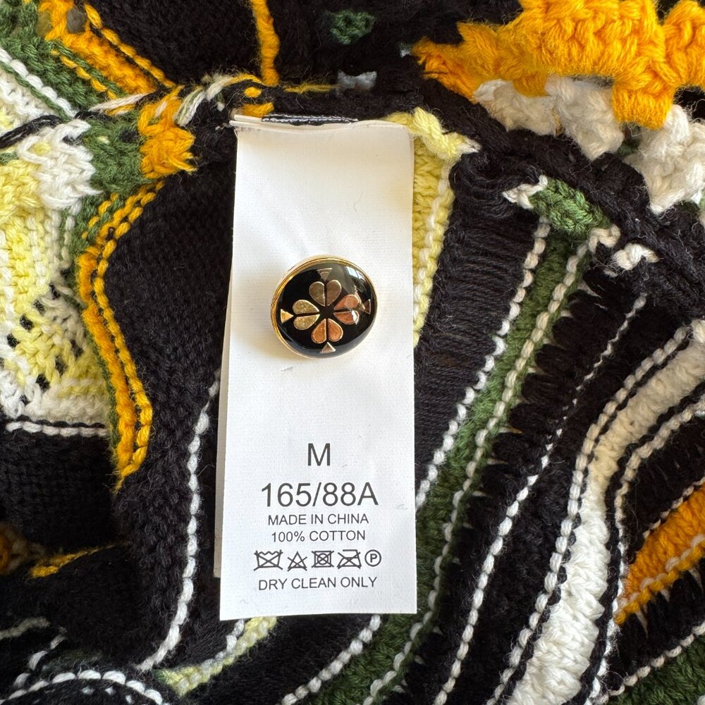 Kate Spade Daisy Crochet Cardigan - M - Picture 7 of 7